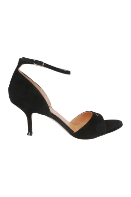 Suede Sandal 5 cm Heel