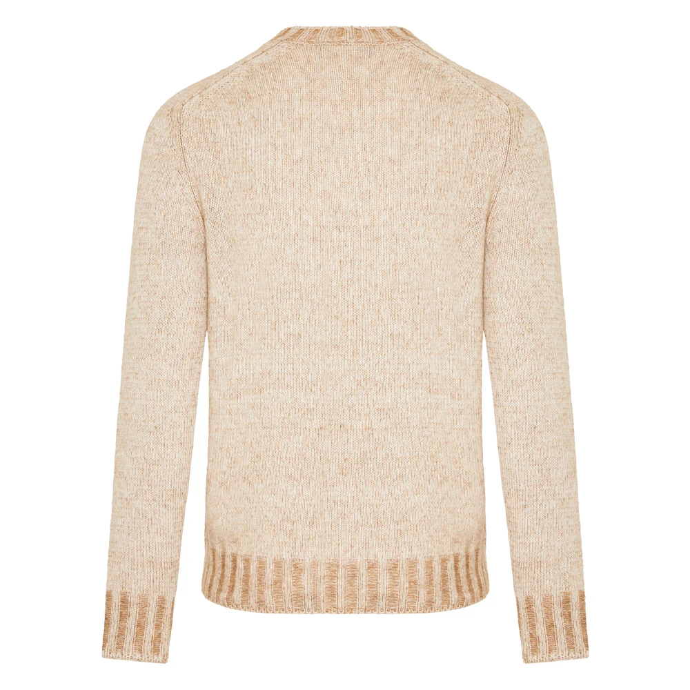 Gran Sasso Luxe Cashmere Rollneck Sweater Gray Heren