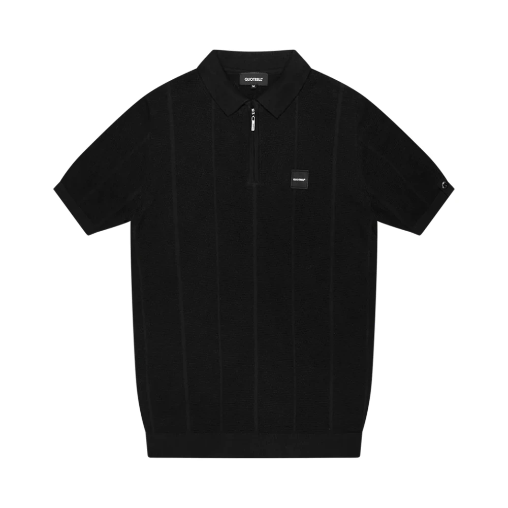 Quotrell Arena Polo Heren Zwart Black Heren