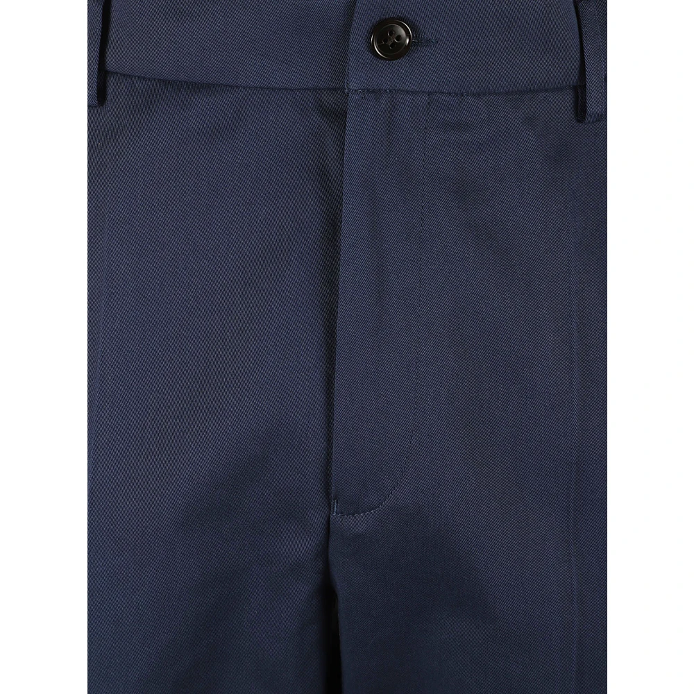 Kenzo Blauwe Klassieke Chino Broek Blue Heren