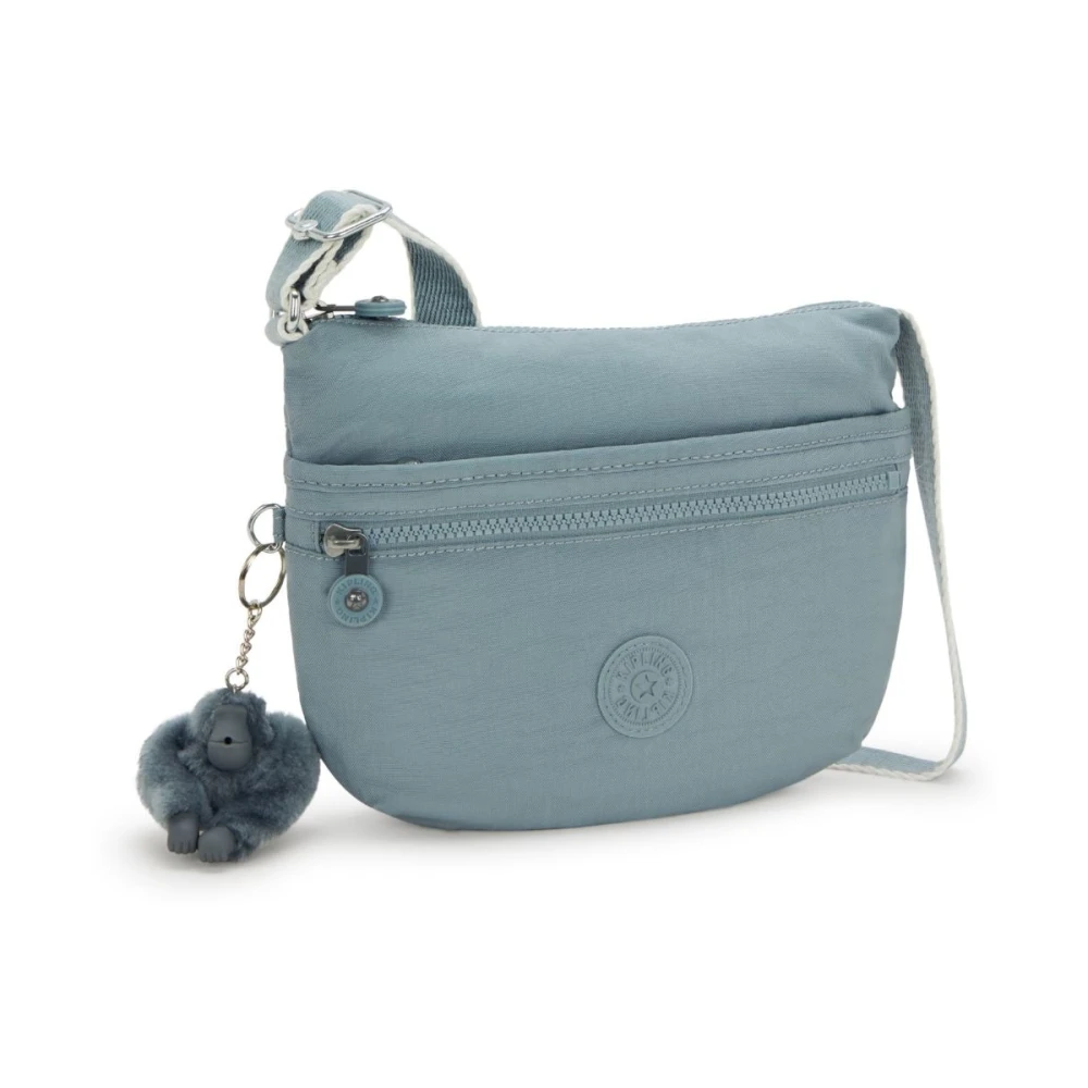 Kipling Compacte Crossbodytas met Meerdere Zakken Green Unisex