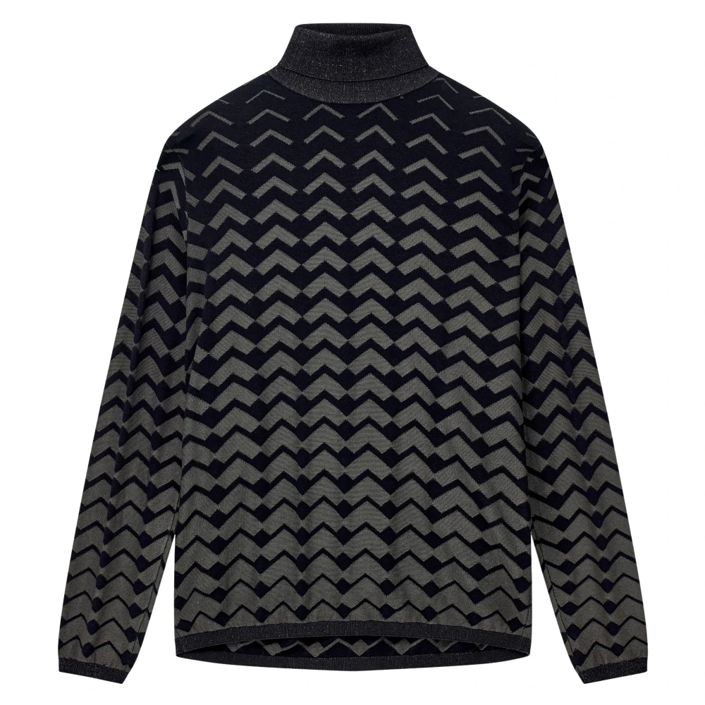Emporio Armani , Turtlenecks, Male, Multicolor, L, Jumpers