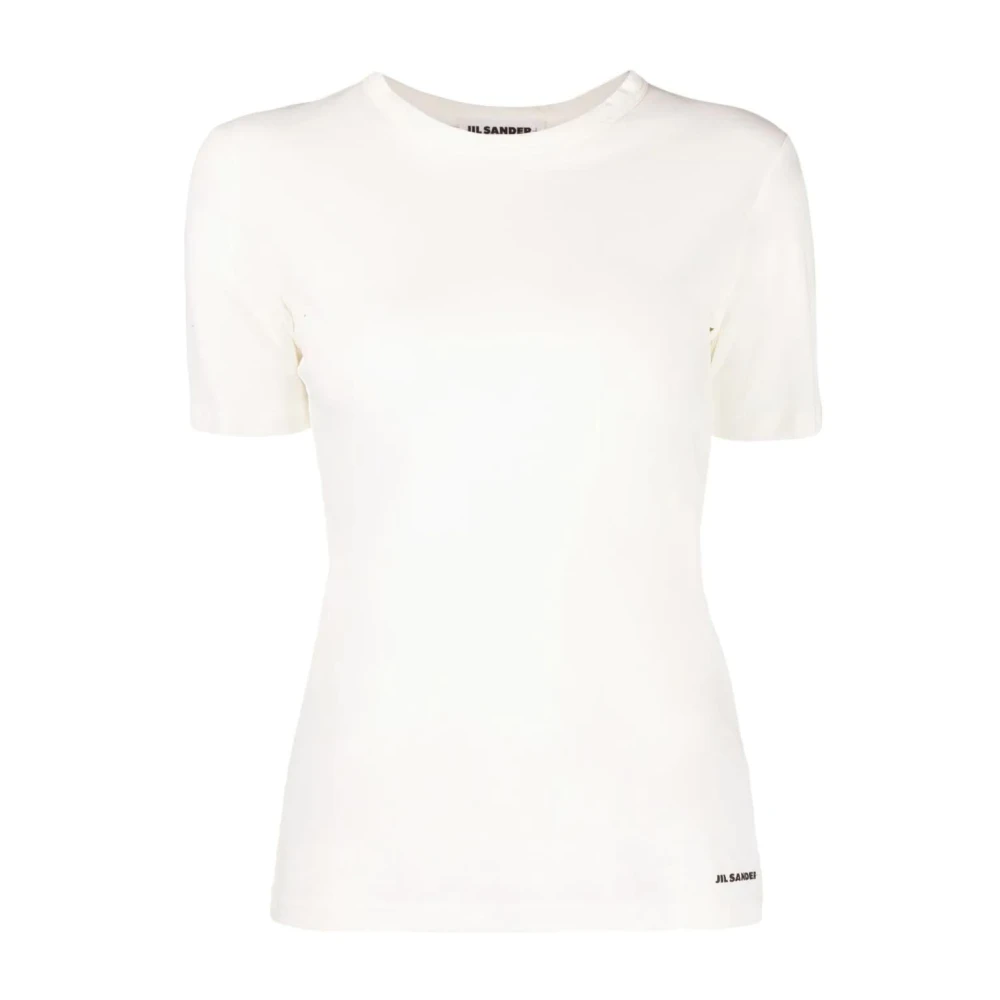 Jil Sander Stijlvolle T-Shirt voor modebewuste vrouwen White Dames