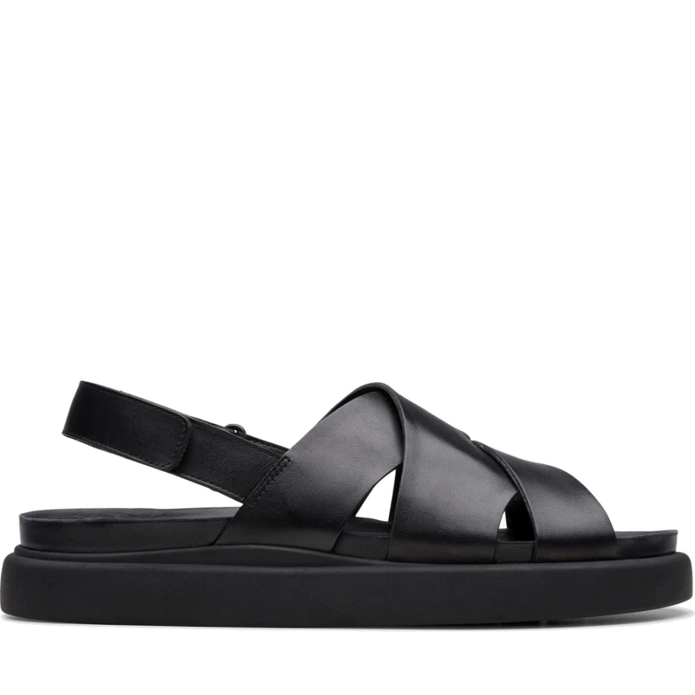 Clarks Damen Schwarz Sandale "Aristella" Mit Bequemem Stretch-Riemen erhältlich in Größe von Baur - Bild 3