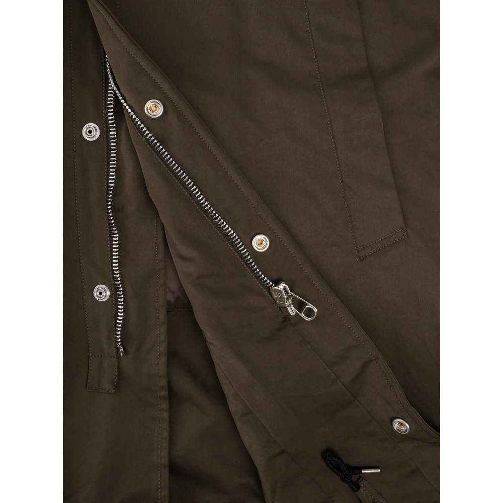Ten C Militair Groene Dons Parka Green Heren