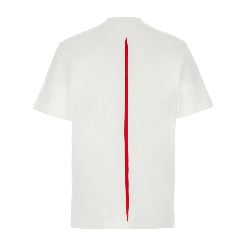 Salvatore Ferragamo Klassiek T-Shirt White Heren