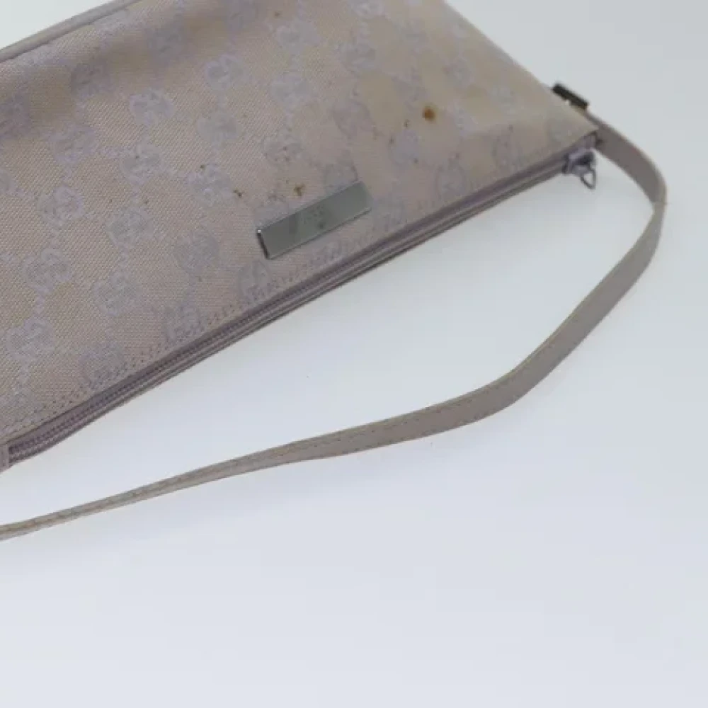 Gucci Vintage Pre-owned Canvas pouches Purple Dames