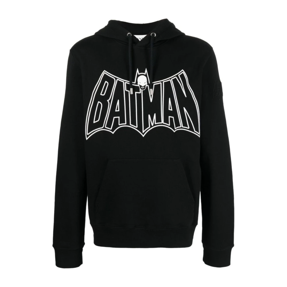 Lanvin Black Cotton Sweatshirt With Hood - Male - Hoodies - S - Sweatshirts & Hoodies