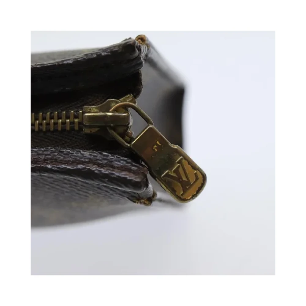 Louis Vuitton Vintage Pre-owned Canvas wallets Brown Dames