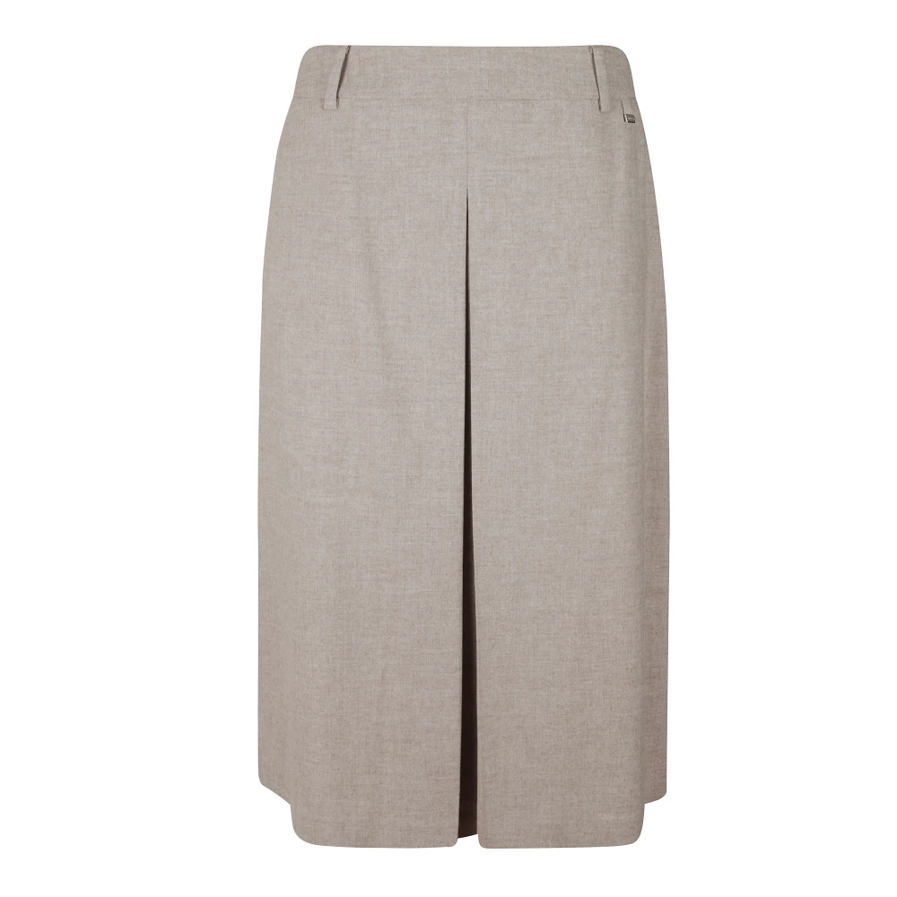 Herno Women's Beige Short Skirts, 2XS, Stylish Skirts Collection