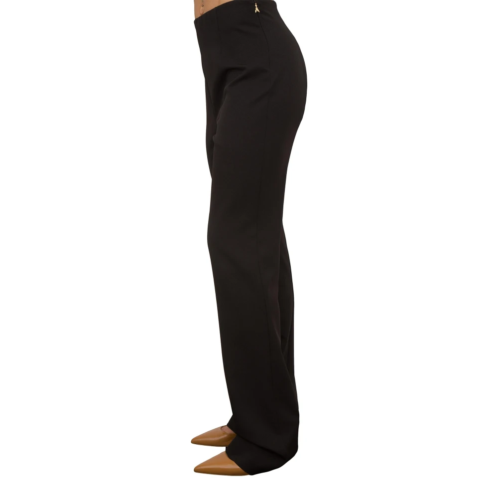 PATRIZIA PEPE Zwarte Broek Elegante Stijl Black Dames