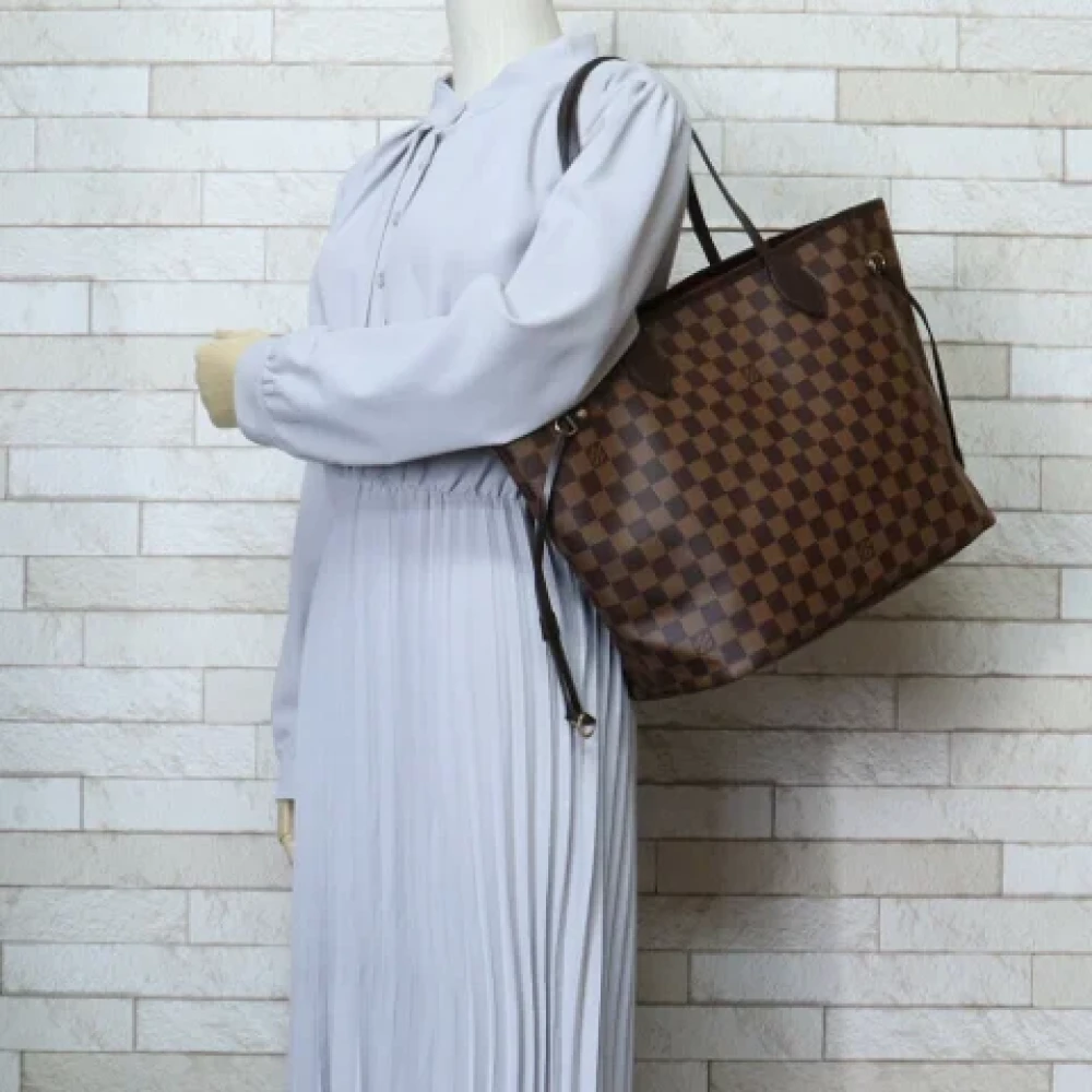 Louis Vuitton Vintage Pre-owned Canvas shoulder-bags Brown Dames