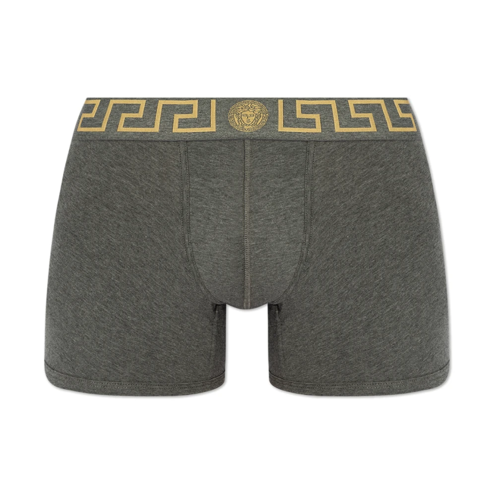 Versace Katoenen boxershorts Gray Heren