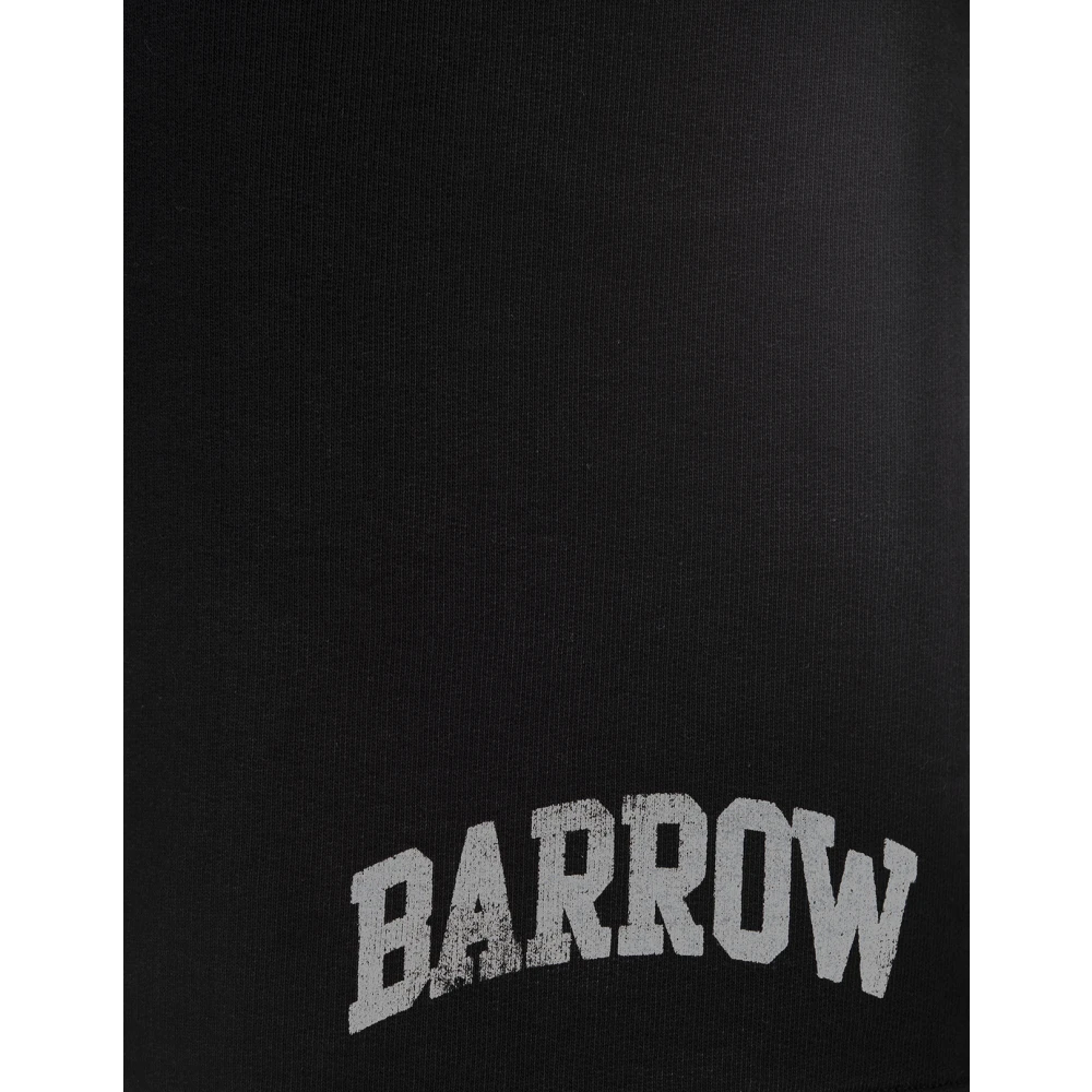 Barrow Zwarte sportieve Bermuda shorts Black Dames