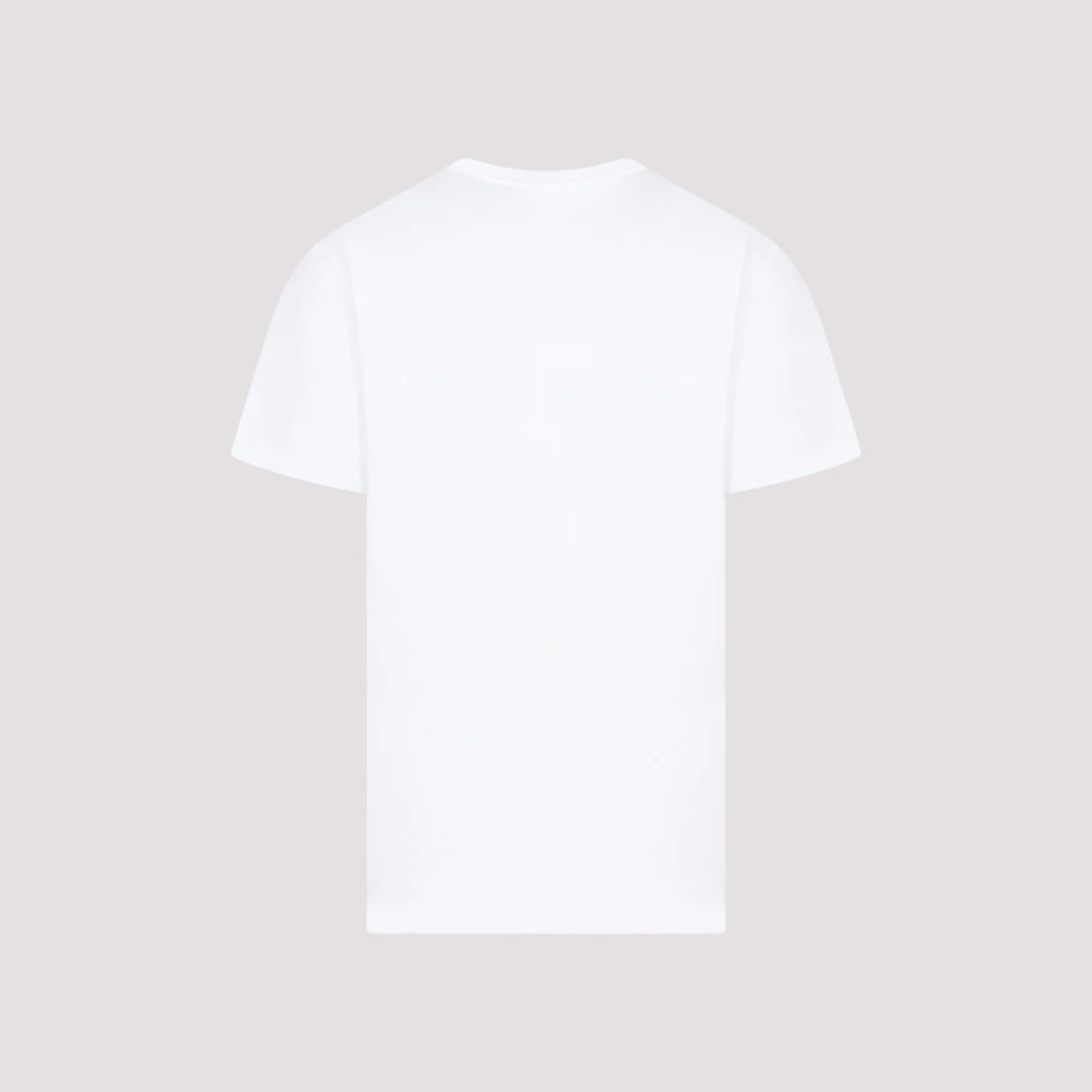 alexander mcqueen Witte Katoenen T-shirt Ss24 White Heren