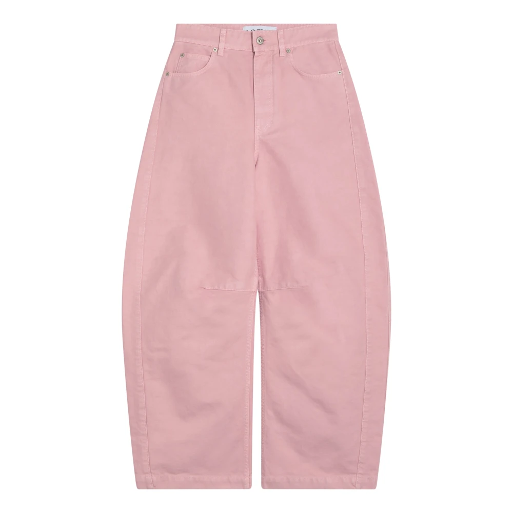Loewe Baggy Loose Broek Pink Dames
