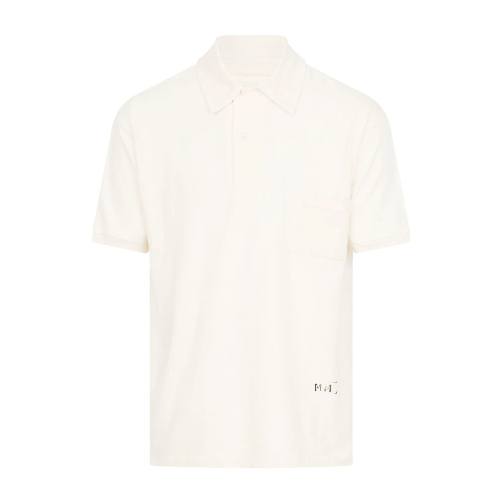 Maison Margiela Beige T-shirt & Polo voor mannen Beige Heren
