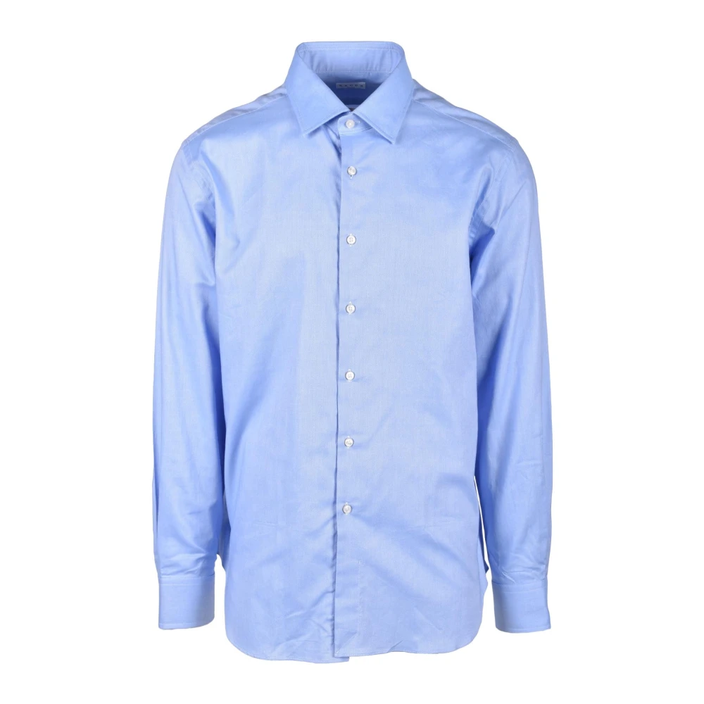 Xacus Katoenen Overhemd Blue Heren
