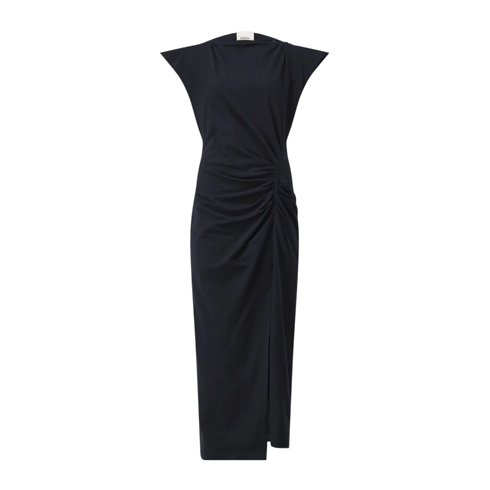 Isabel Marant Étoile Nadela Jurk met Afneembare Epauletten Black Dames