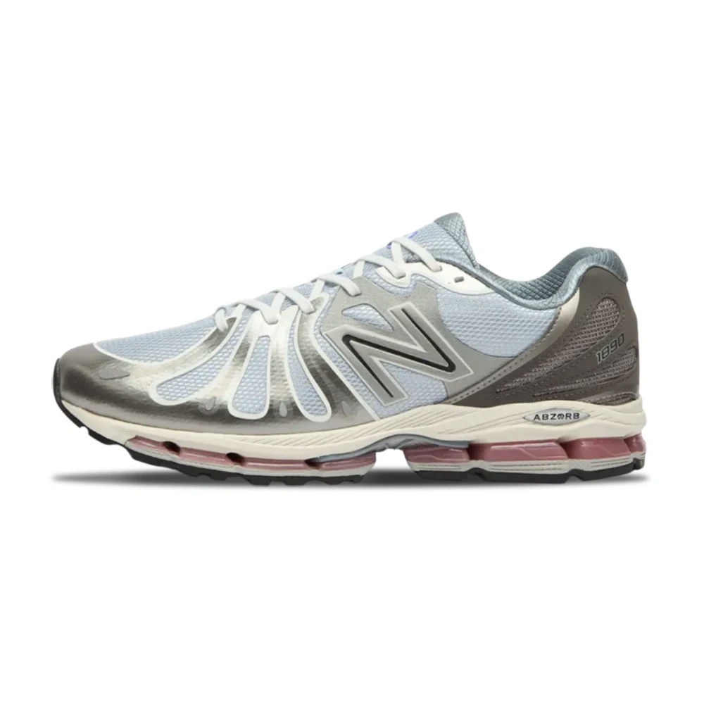New Balance Men's Gray Running Shoes, 9 Uk, 1890 Sneaker