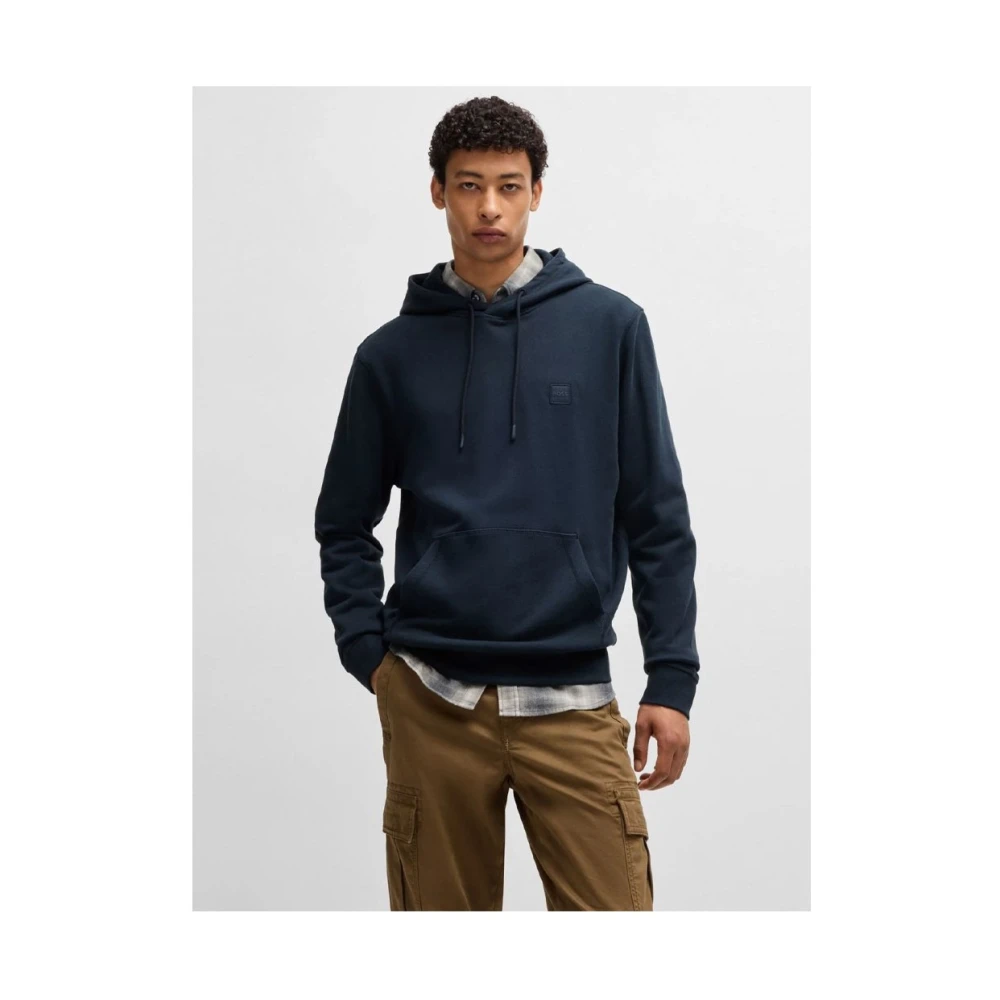 Hugo Boss Stijlvol T-shirt voor mannen Blue Heren