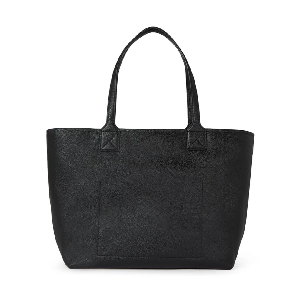 Karl Lagerfeld Zwarte Studs Tote Tas Black Dames