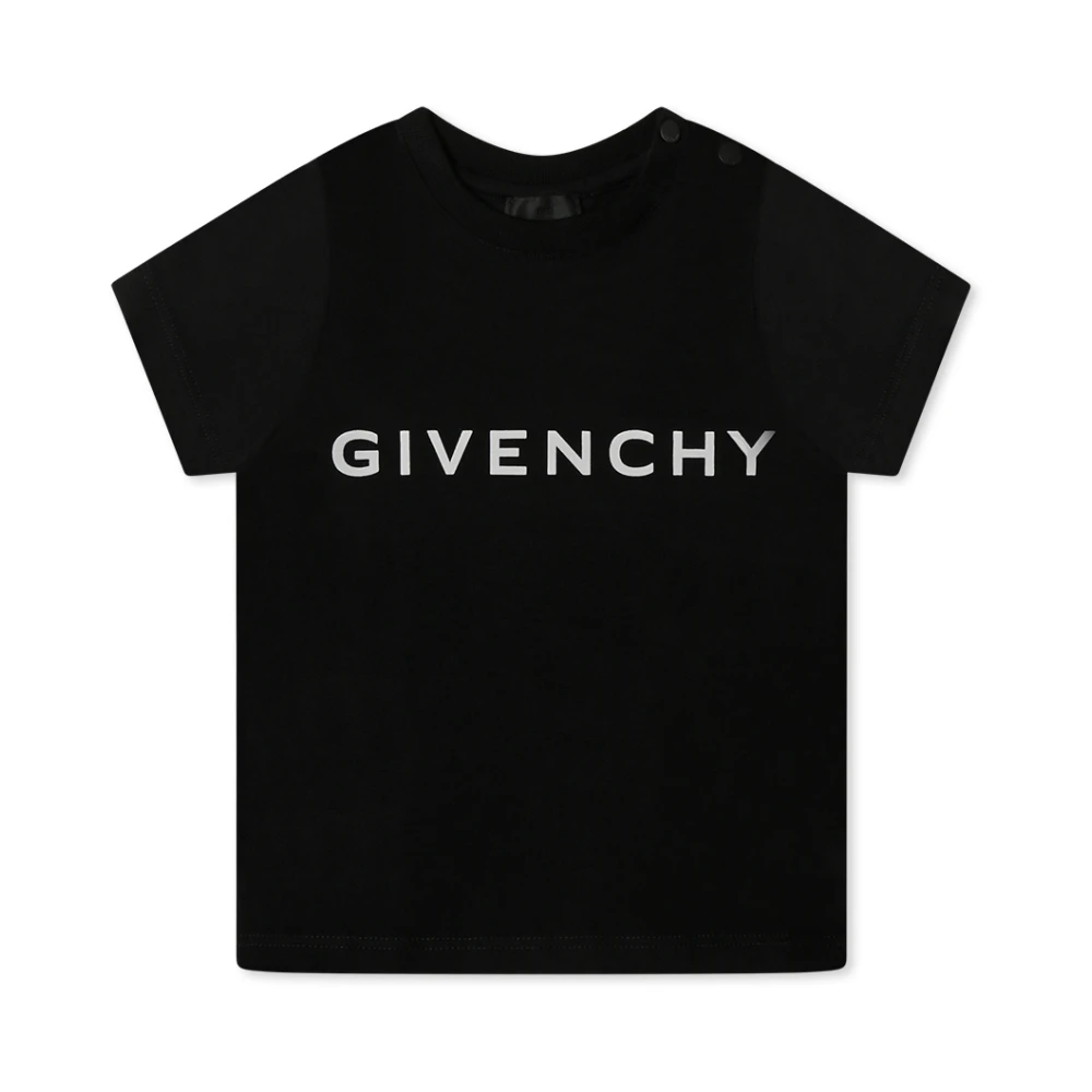 Givenchy Unisex Black Cotton T-Shirt With 4G Motif