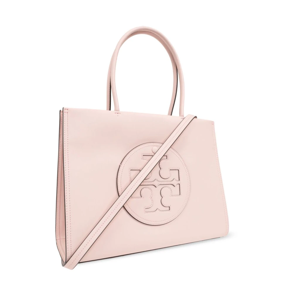 TORY BURCH Blush Pink Double T Motif Handtas Pink Dames