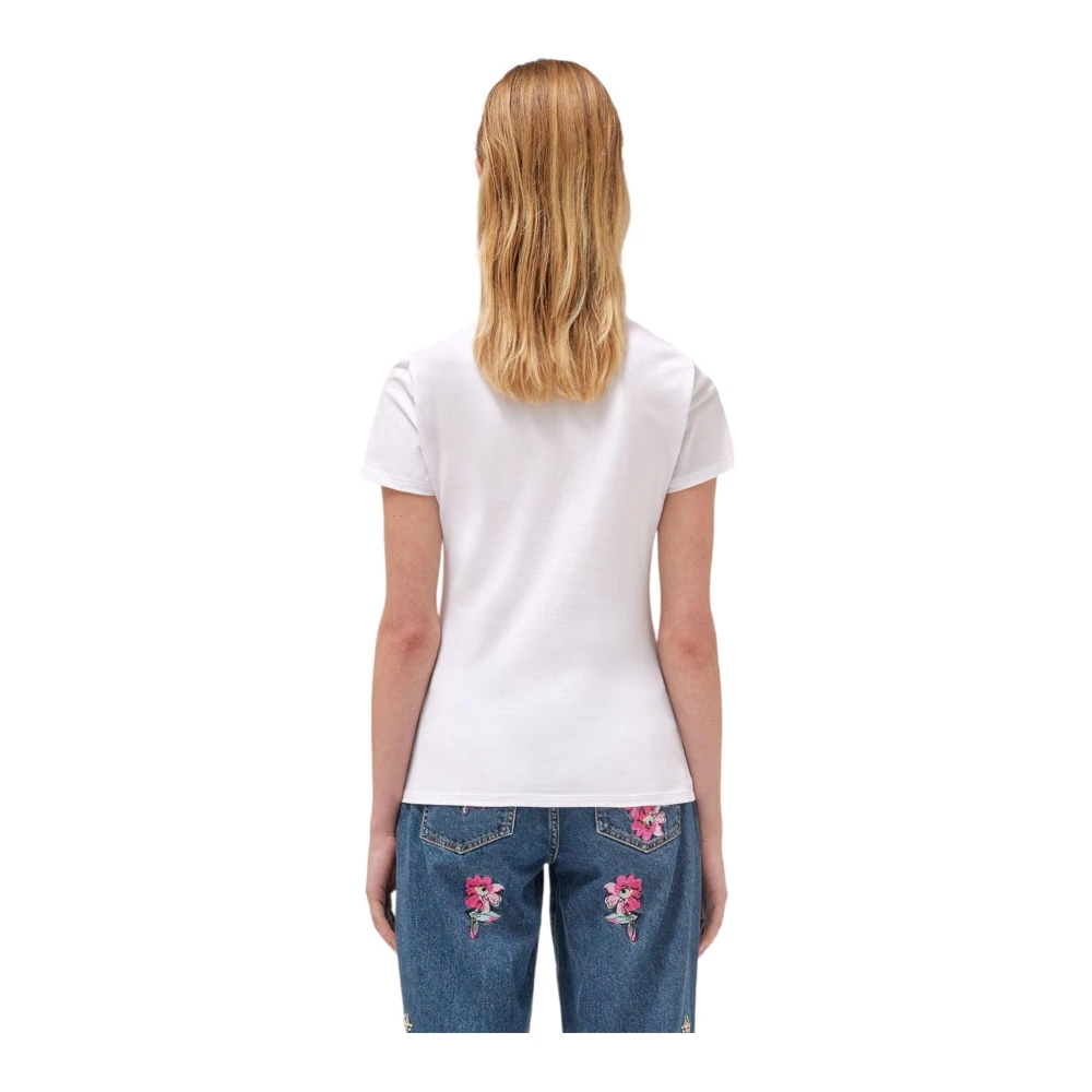 Blugirl Korte Mouw T-shirt White Dames