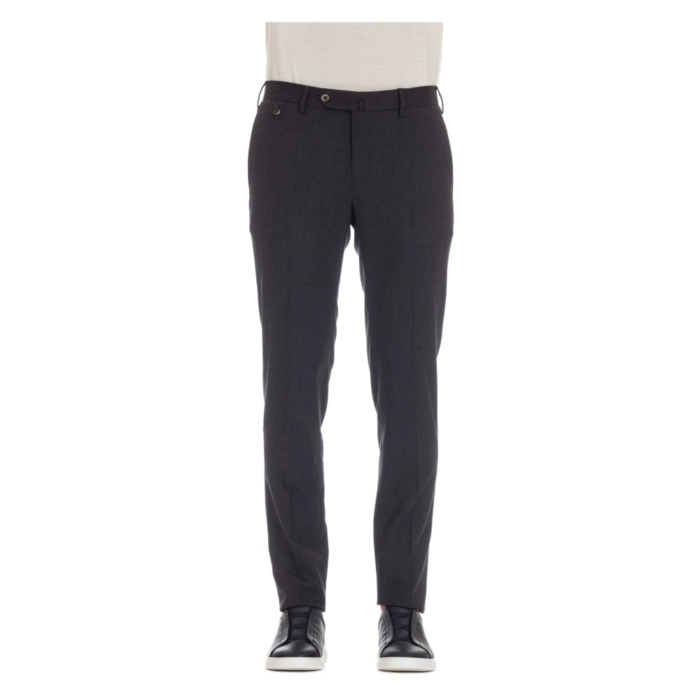 Pt Torino Uomo Grigio Pantaloni, S, New,