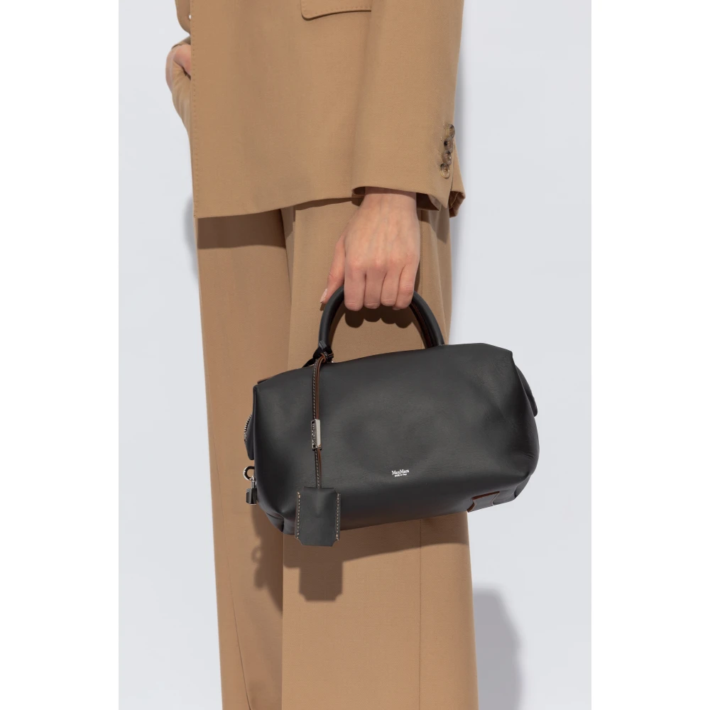 Max Mara Schoudertas Holdallm Black Dames