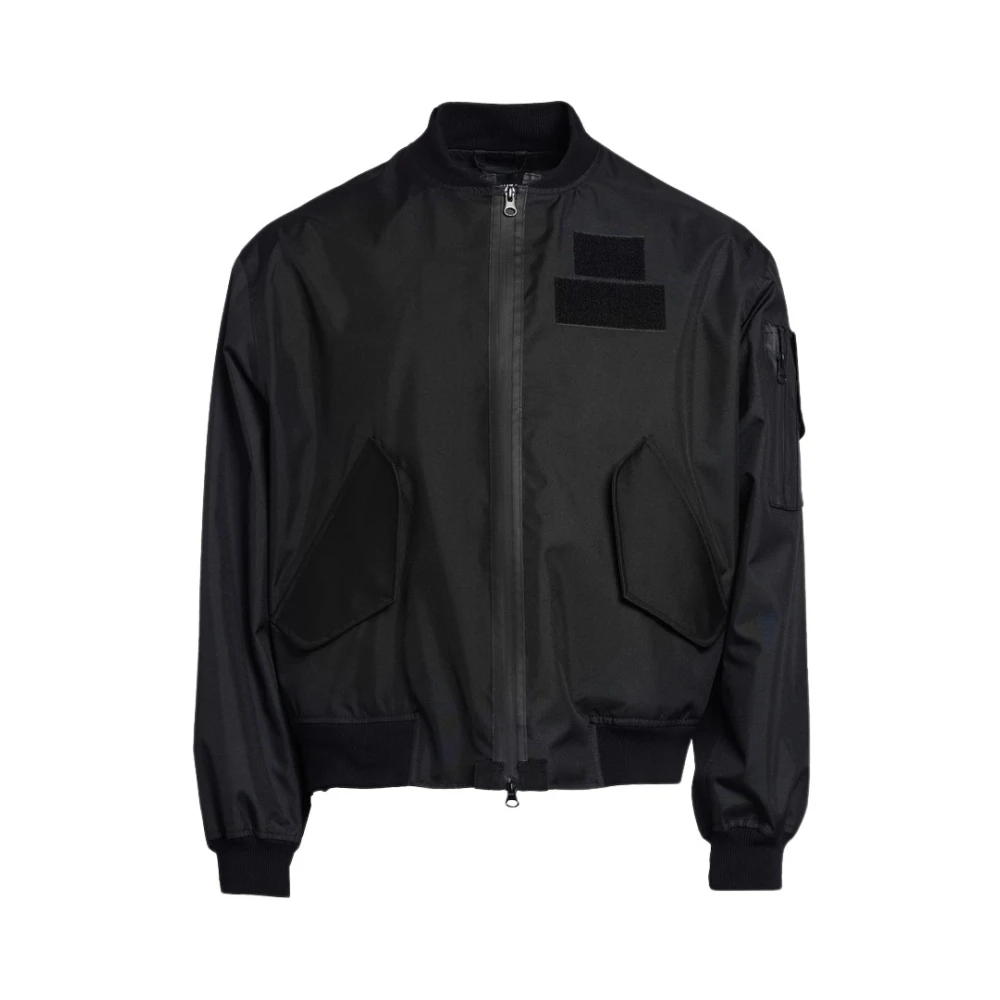 Stutterheim Andningsbar Bomberjacka med Vattentät Dragkedja Black, Unisex