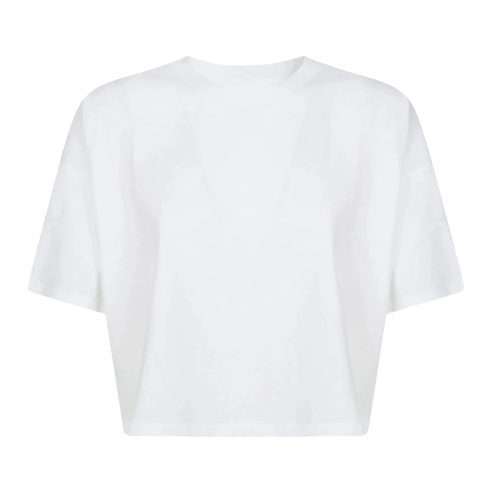 Dondup Women's White Nima Pant - T-Shirts - Xs - Tops
