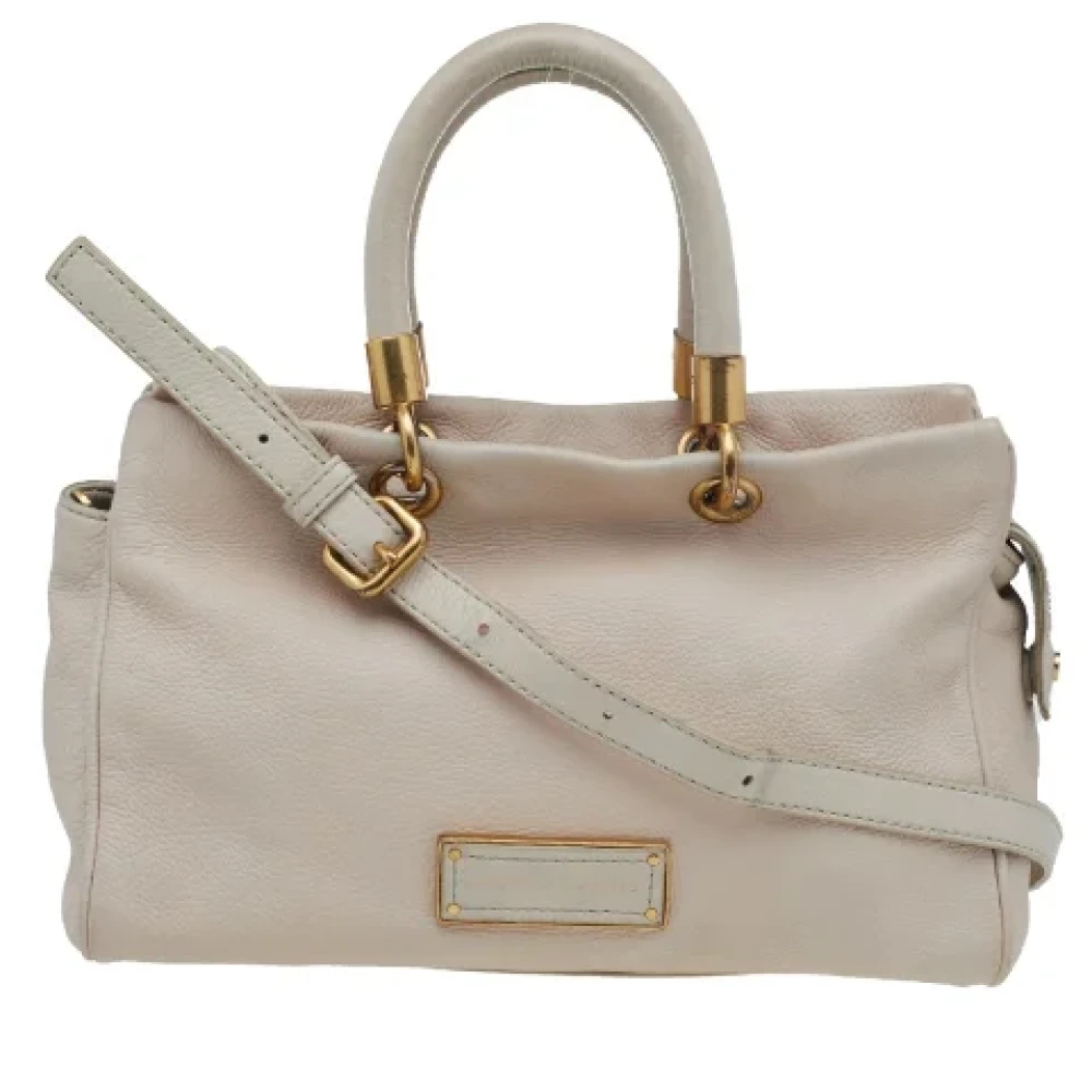 Marc Jacobs Pre-owned Leather totes White Dames