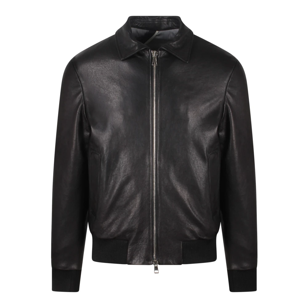 Low Brand Vintage Leren Aviator Jack Black Heren