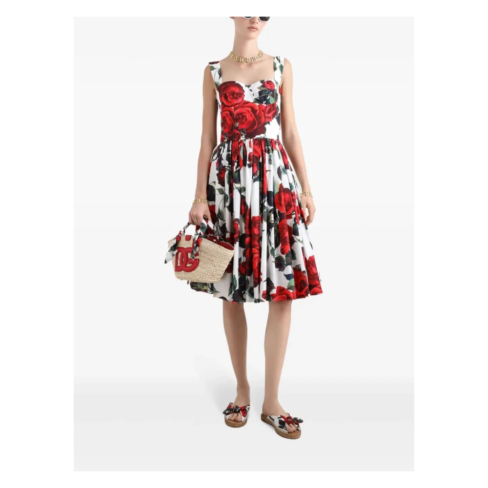 Dolce & Gabbana Elegante Jurk Ha5Kq Multicolor Dames