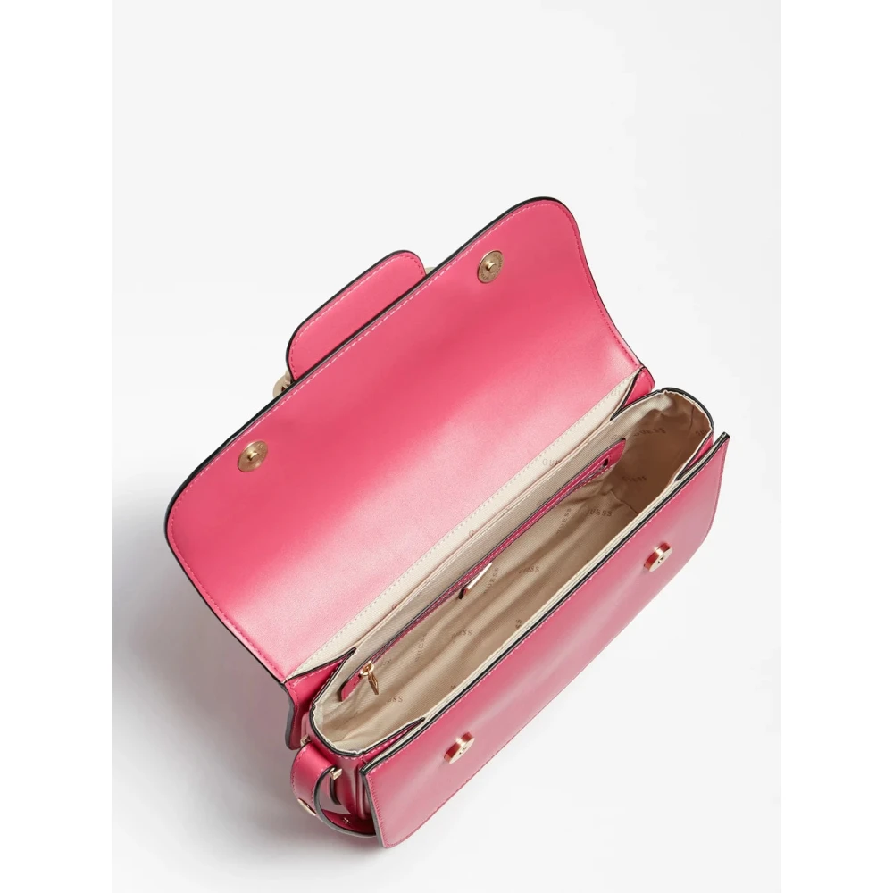 Guess Schoudertas Handtas Fuchsia Pink Dames