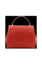 moyen-sac-rouge-vif-en-cuir