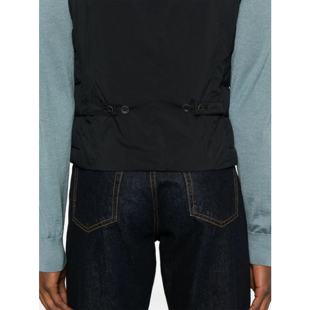 Herno Piumino Gilet 9300 Black Heren