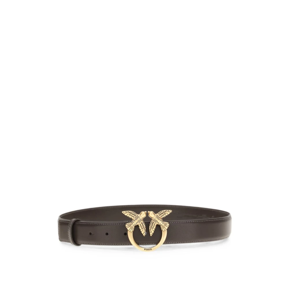 Pinko Brown Belts, Female, Xs, Love Berry Belt