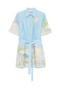 robe-bleue-a-boutons-et-ceinture
