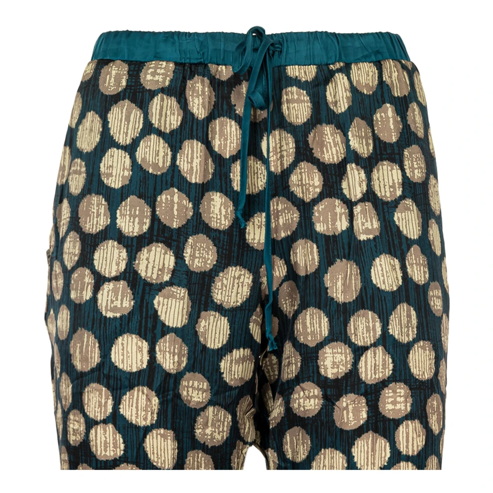 Manila Grace Sportieve Groene Damesbroek Outlet Prijs Green Dames