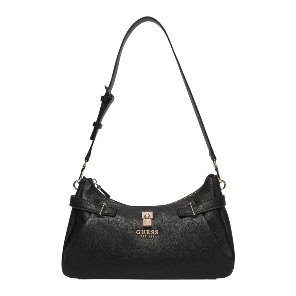 Guess Women's Black Shoulder Bags, One Size, Yesba Shoulder Bag