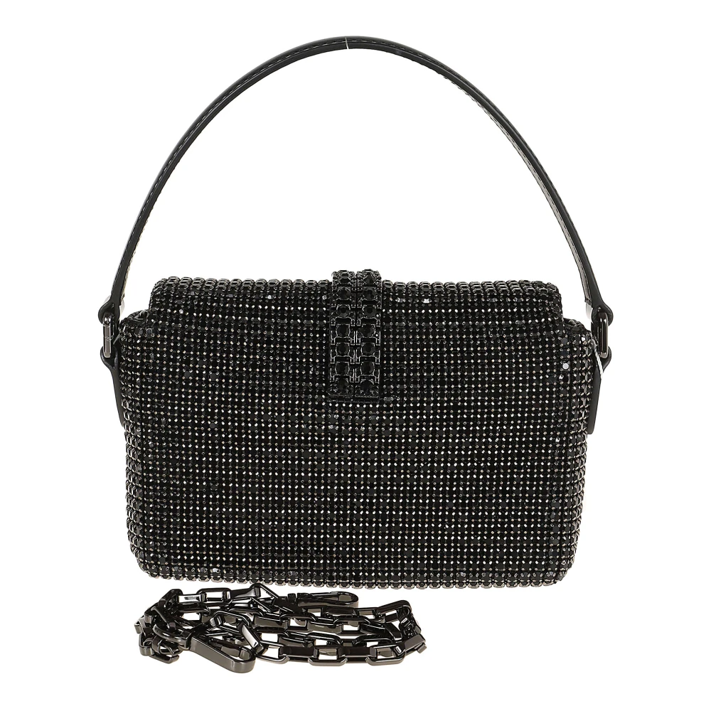 Self Portrait Zwarte Clutches voor Vrouwen Aw24 Black Dames