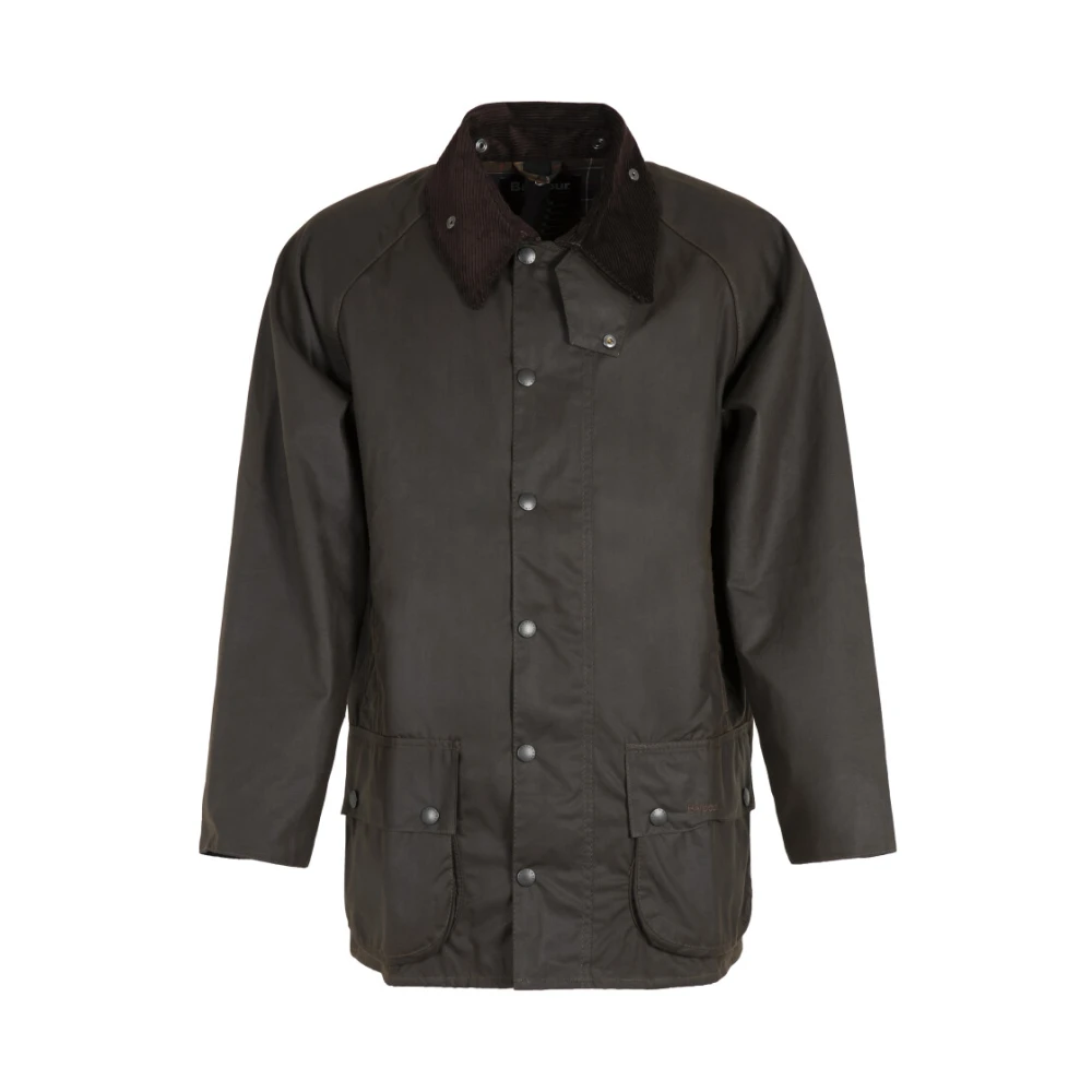 Barbour Uomo Verde - Classic Beaufort Waxed Jacket - Jackets - 2XL