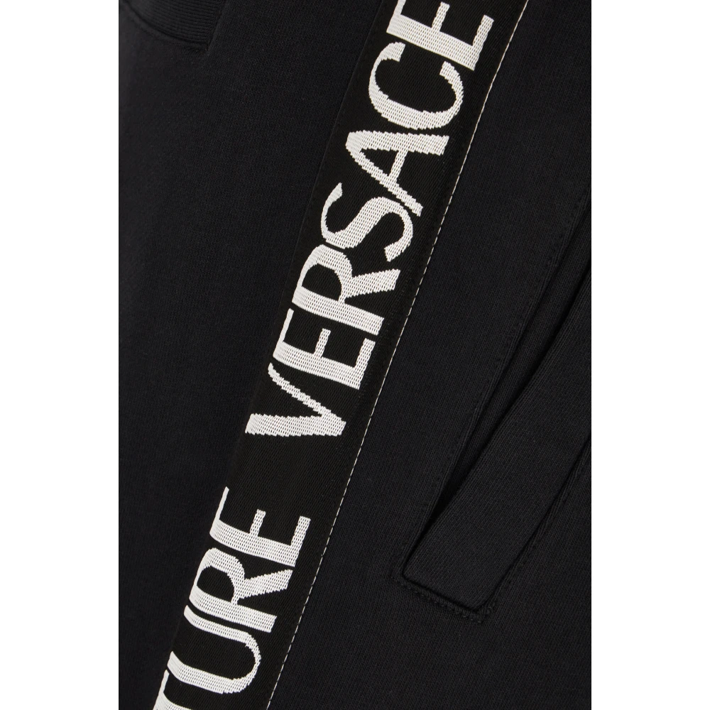 Versace Jeans Couture Stijlvolle Broeken voor Mannen en Vrouwen Black Heren