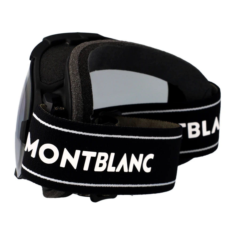 Montblanc Stijlvolle zonnebril met model Mb0380S Black Unisex