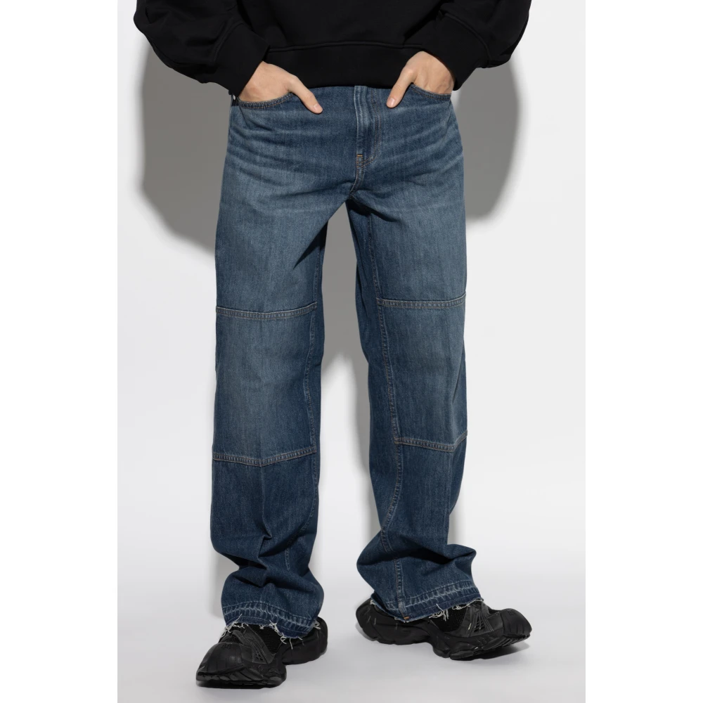 Helmut Lang Jeans met vintage effect Blue Heren