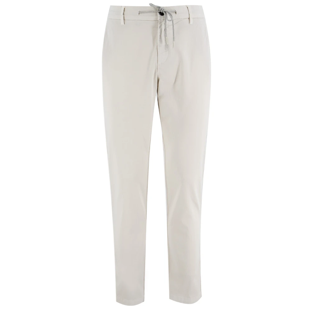 Eleventy Slim Fit Jogger Broek Beige Heren