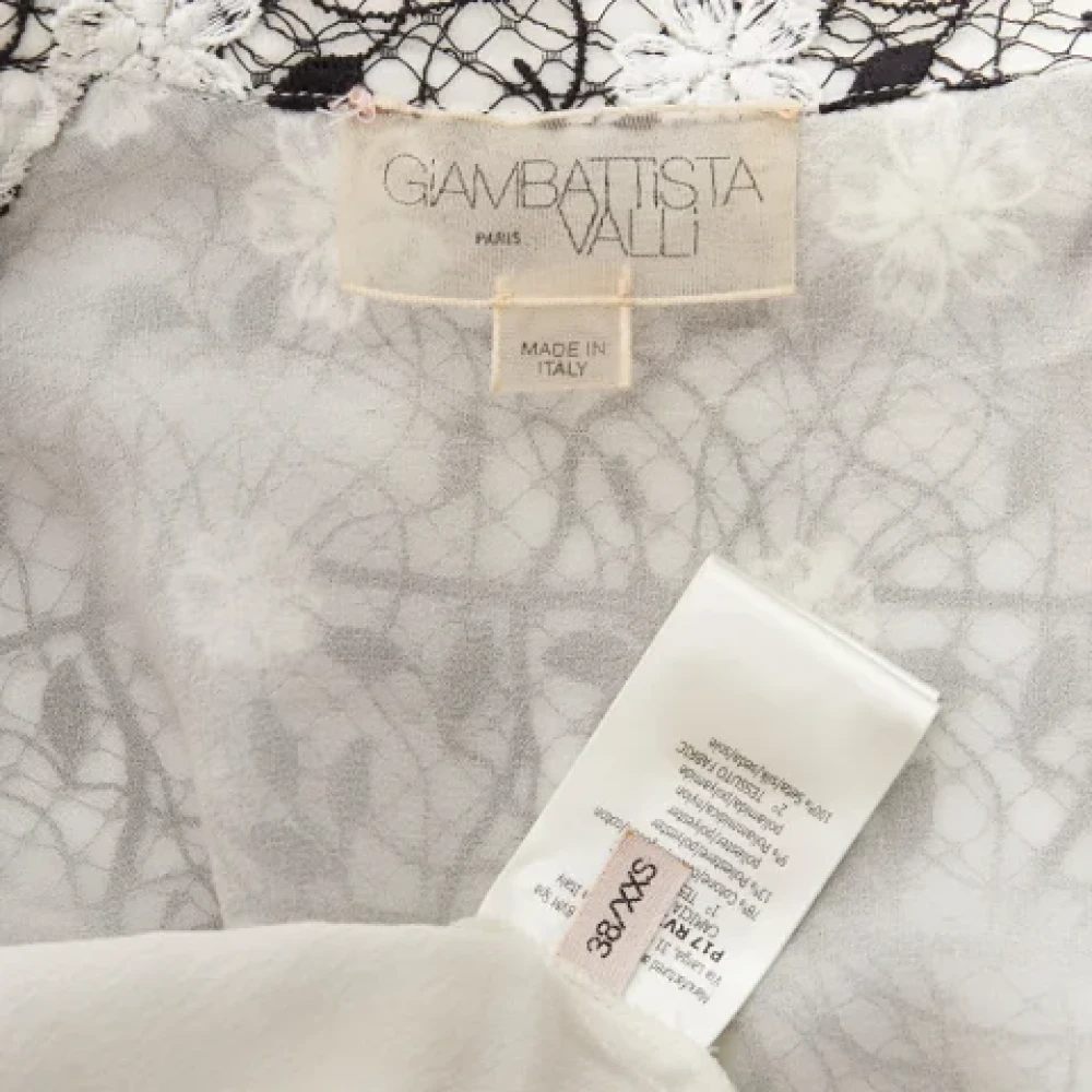 Giambattista Valli Pre-owned Cotton tops Black Dames